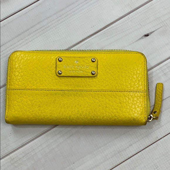 kate spade Handbags - Kate Spade yellow wallet